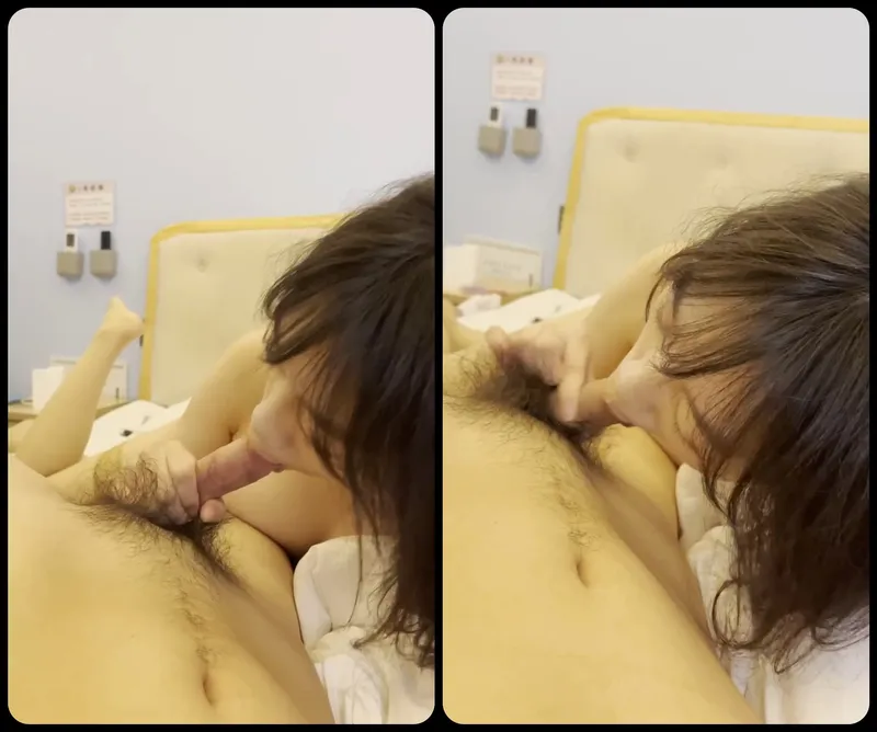 Em ghệ ngoan mút láp củ khoải bự của anh