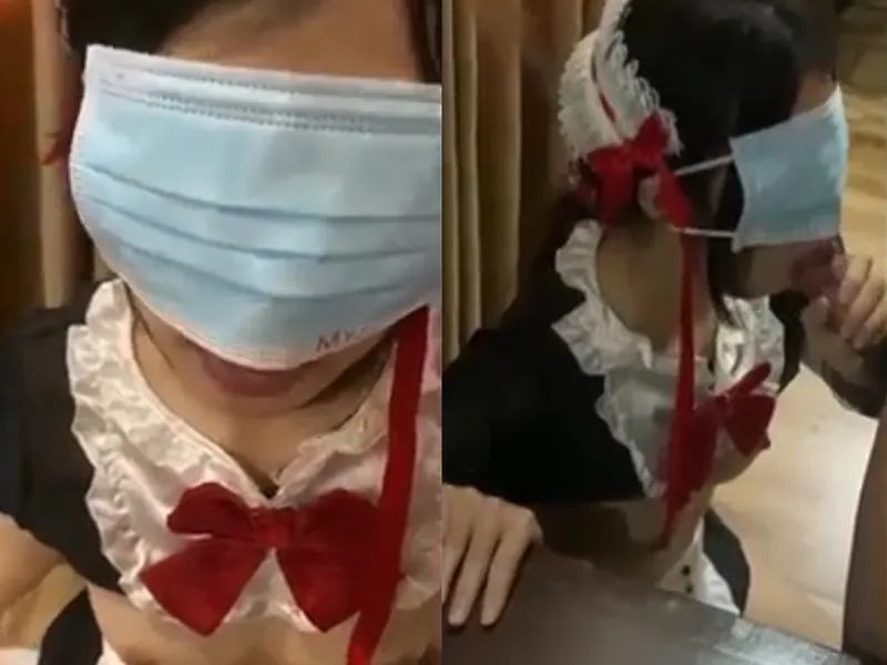 Người yêu việt dâm cosplay nô lệ tình dục liếm bú con dương vật điêu luyện